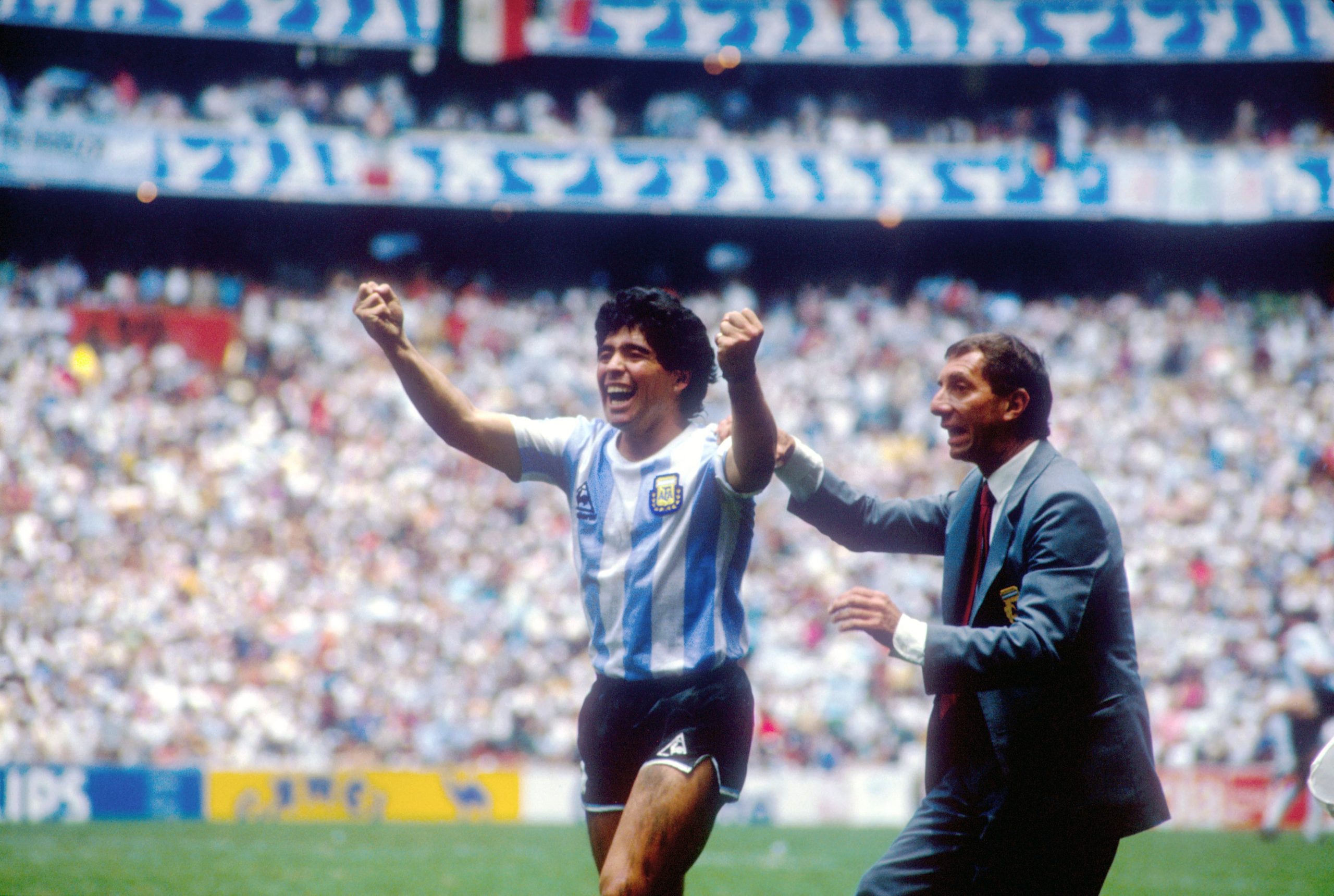 Carlos Bilardo y Diego Maradona