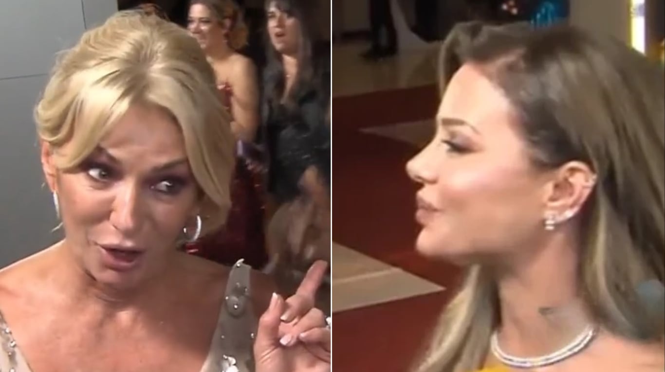 Evangelina Anderson desafió a Yanina Latorre a revelar las pruebas de su supuesto vínculo con un hombre casado. (Foto: Captura América)