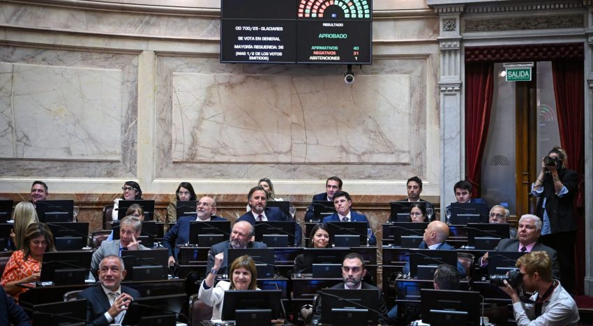 Diputados convoca a audiencia pública por la reforma de la ley de glaciares