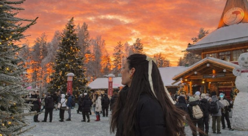 De Buenos Aires al Ártico: la argentina que cuida la casa de Papá Noel y encontró su libertad en el frío extremo