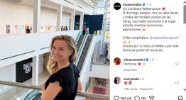 Reese Witherspoon en Argentina: el Malba compartió una foto de su paso por el museo donde nadie la reconoció