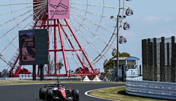 Franco Colapinto en la segunda sesión de práctica del Gran Premio de Japón de Fórmula 1, en vivo