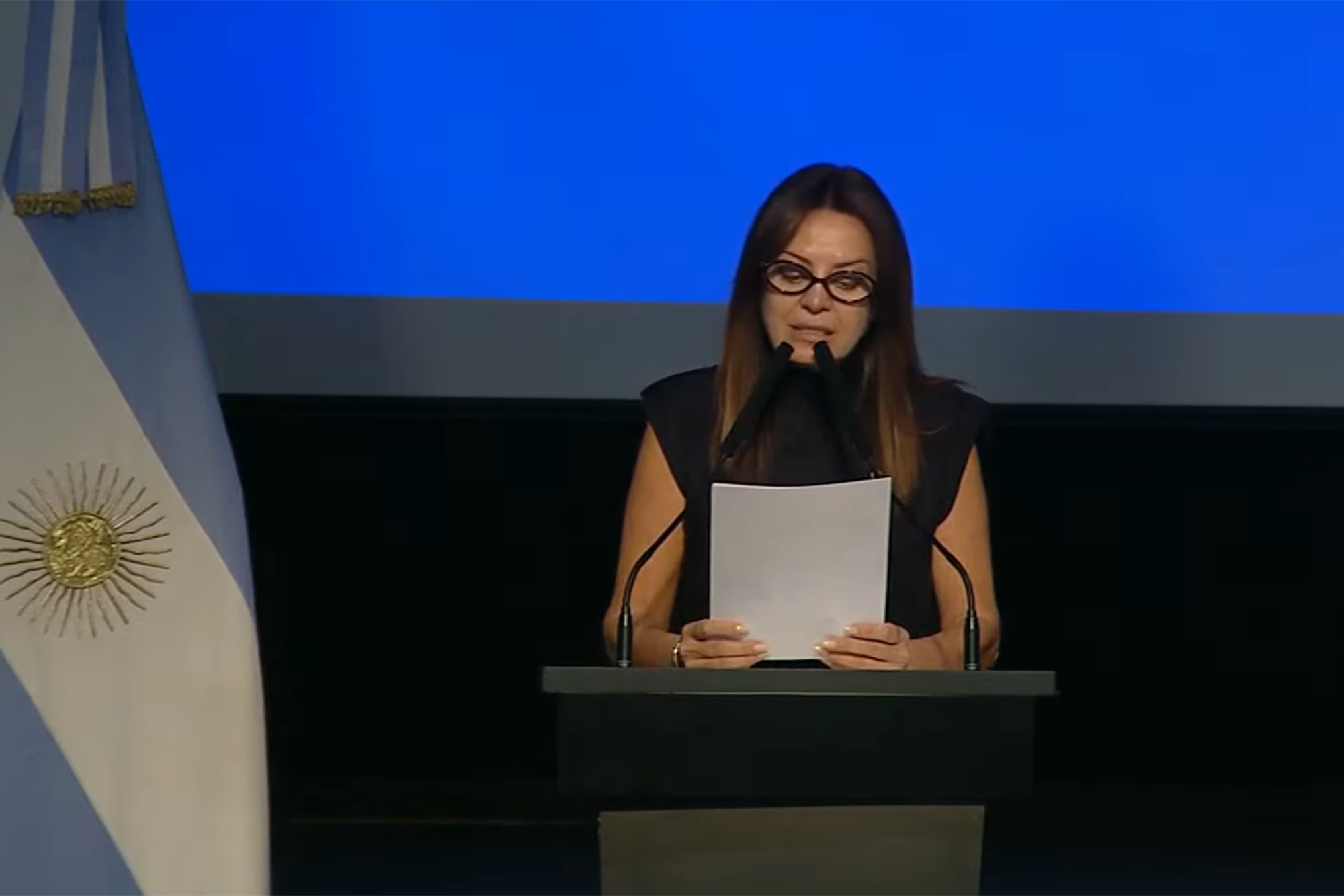 Sandra Pettovello en la visita al Centro de Formación de Capital Humano