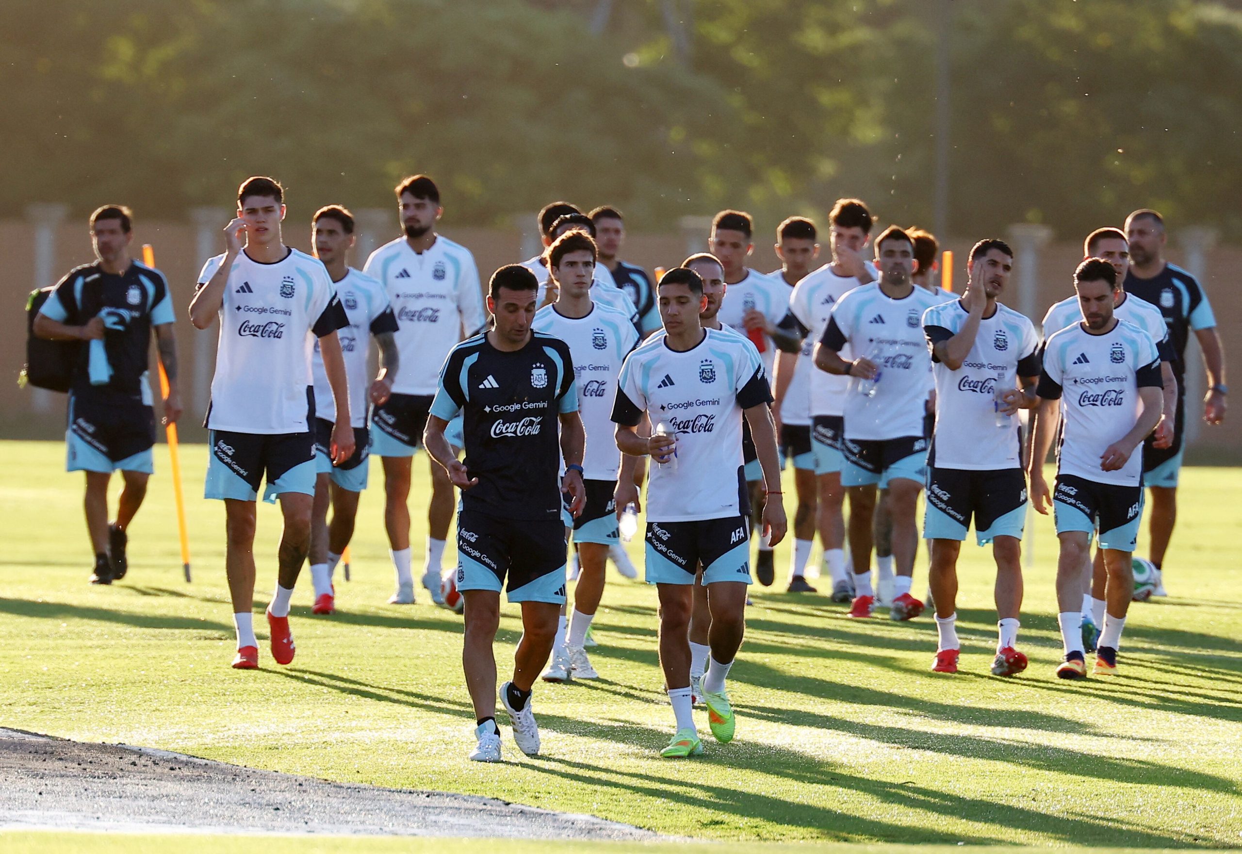 Scaloni utilizará mayoría de titulares para el primer amistoso (Foto: Reuters).