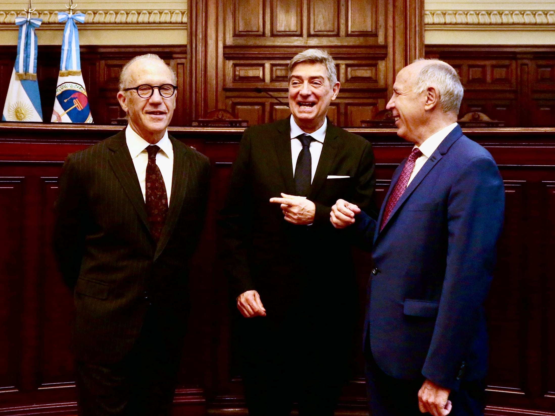 Un instante de distensión en medio de las internas de la Corte Suprema