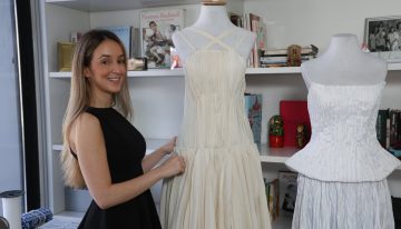 Martina Pavia, la nieta de los creadores de Caro Cuore que se dedica a la alta costura nupcial