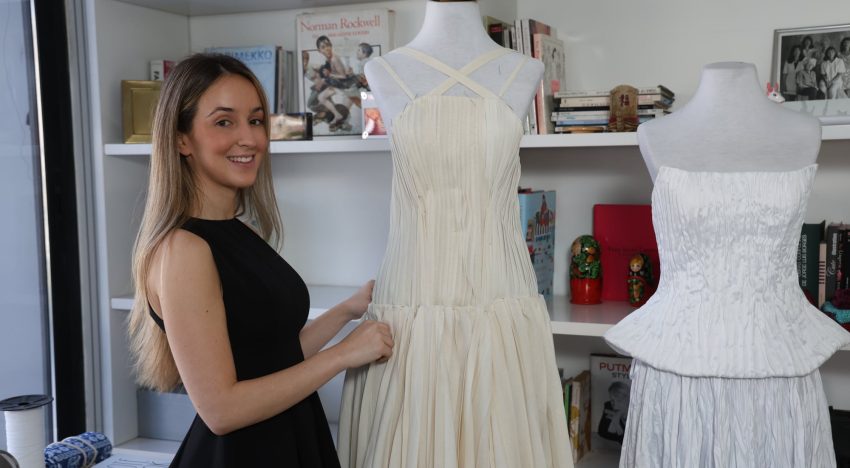 Martina Pavia, la nieta de los creadores de Caro Cuore que se dedica a la alta costura nupcial