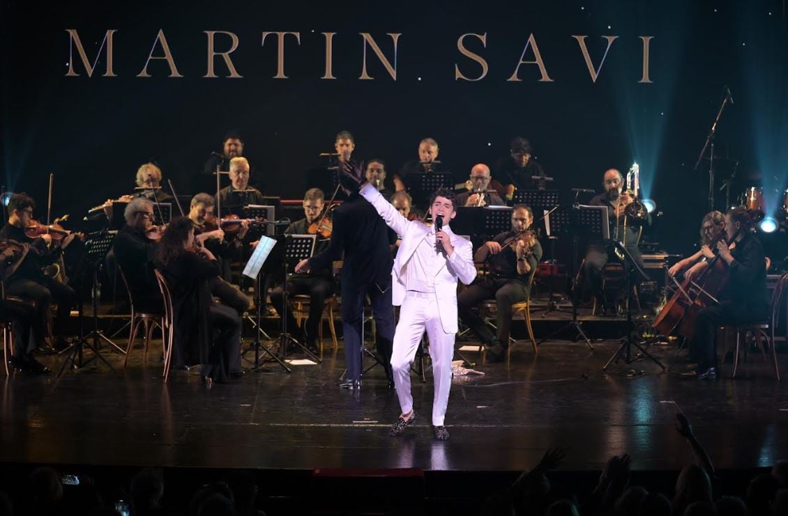 Martín Savi brilló en el Teatro Avenida (Foto: Prensa)
