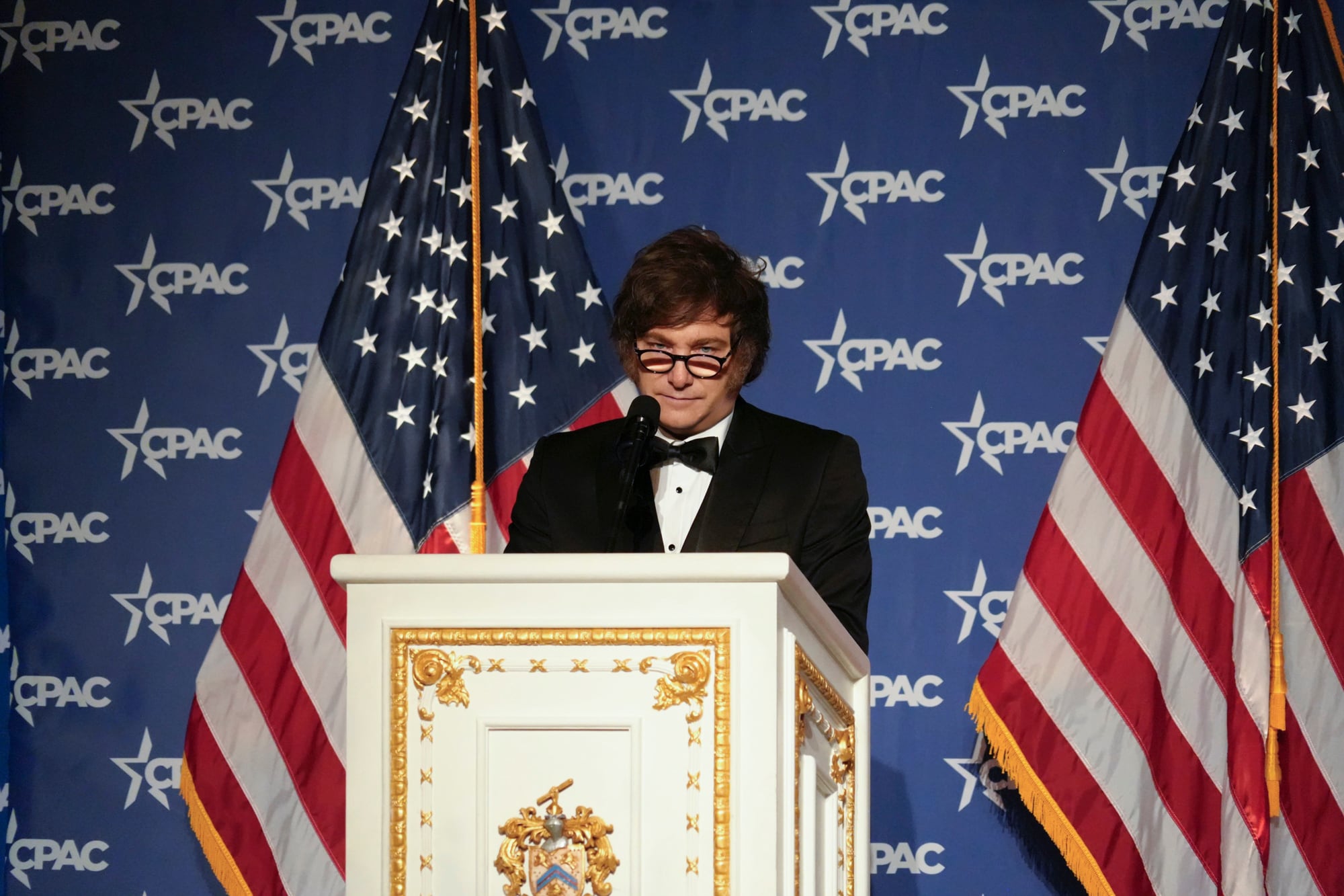 El presidente Javier Milei en la CPAC de Estados Unidos