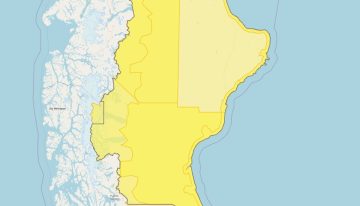 Hay alerta amarilla por viento y lluvias para este martes 24 de marzo en Santa Cruz: las zonas afectadas