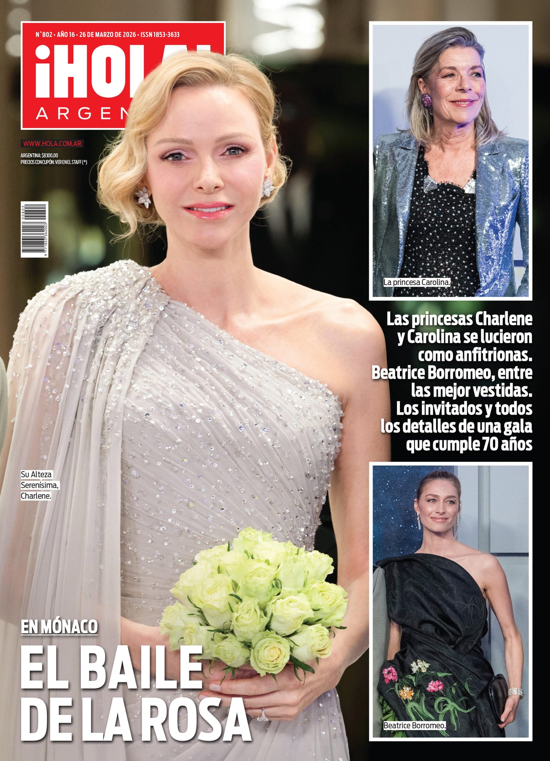 Tapa revista Hola 802, foto getty