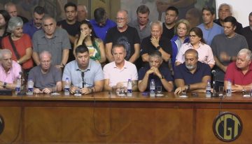 La CGT marchó a Tribunales y pidió que la reforma laboral sea declarada inconstitucional