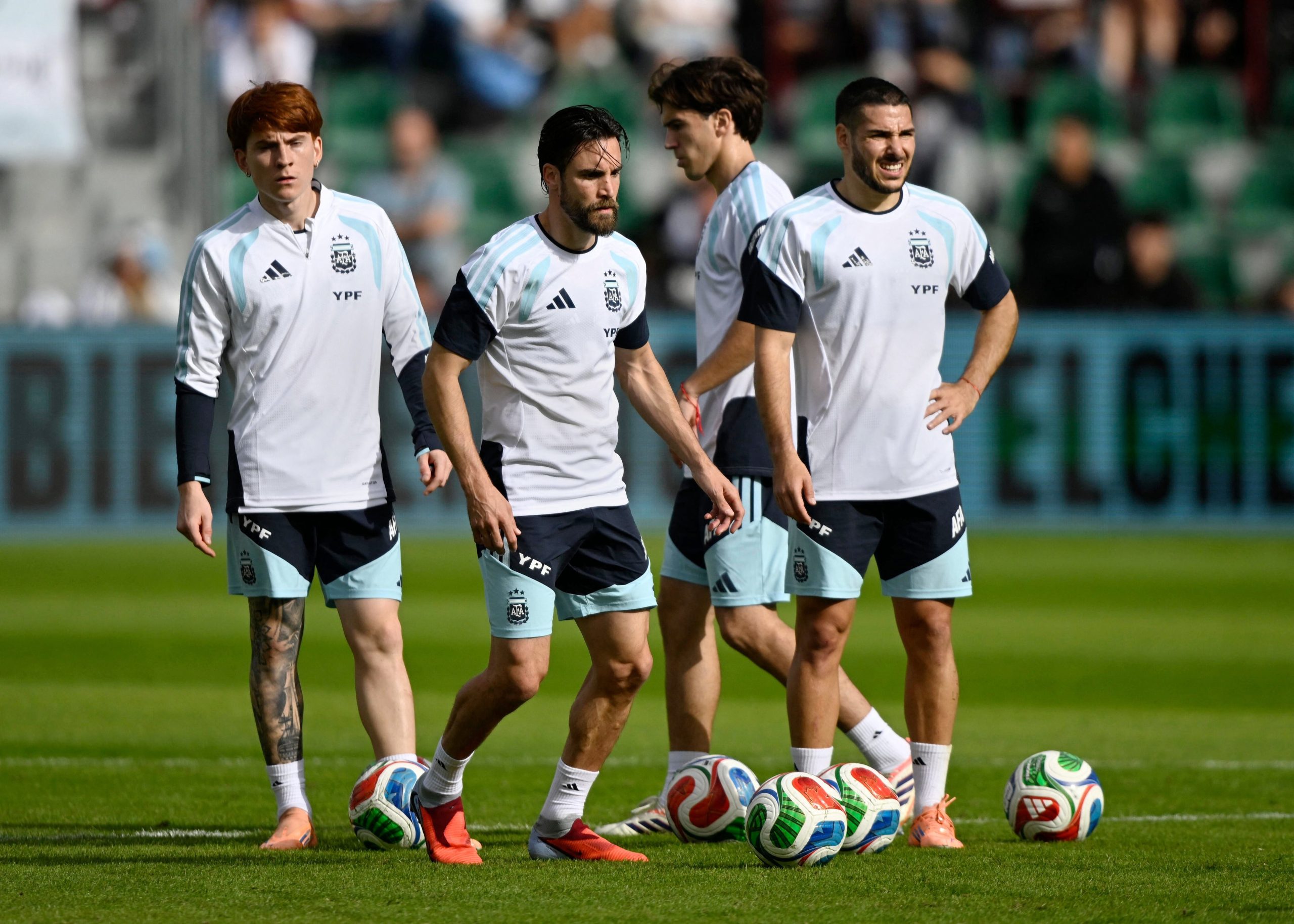 La advertencia de Nicolás Tagliafico sobre el nivel de competitividad de los amistosos de la selección (foto: Reuters)