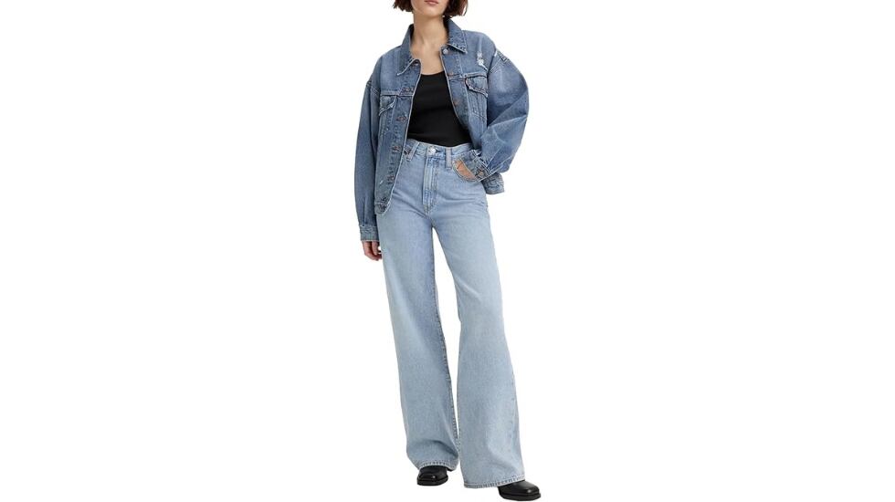 Vaqueros Ribcage Wide Leg Levi’s.