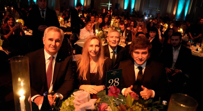 Milei fue homenajeado en Nueva York y reafirmó su respaldo a EE.UU. e Israel en el conflicto en Medio Oriente