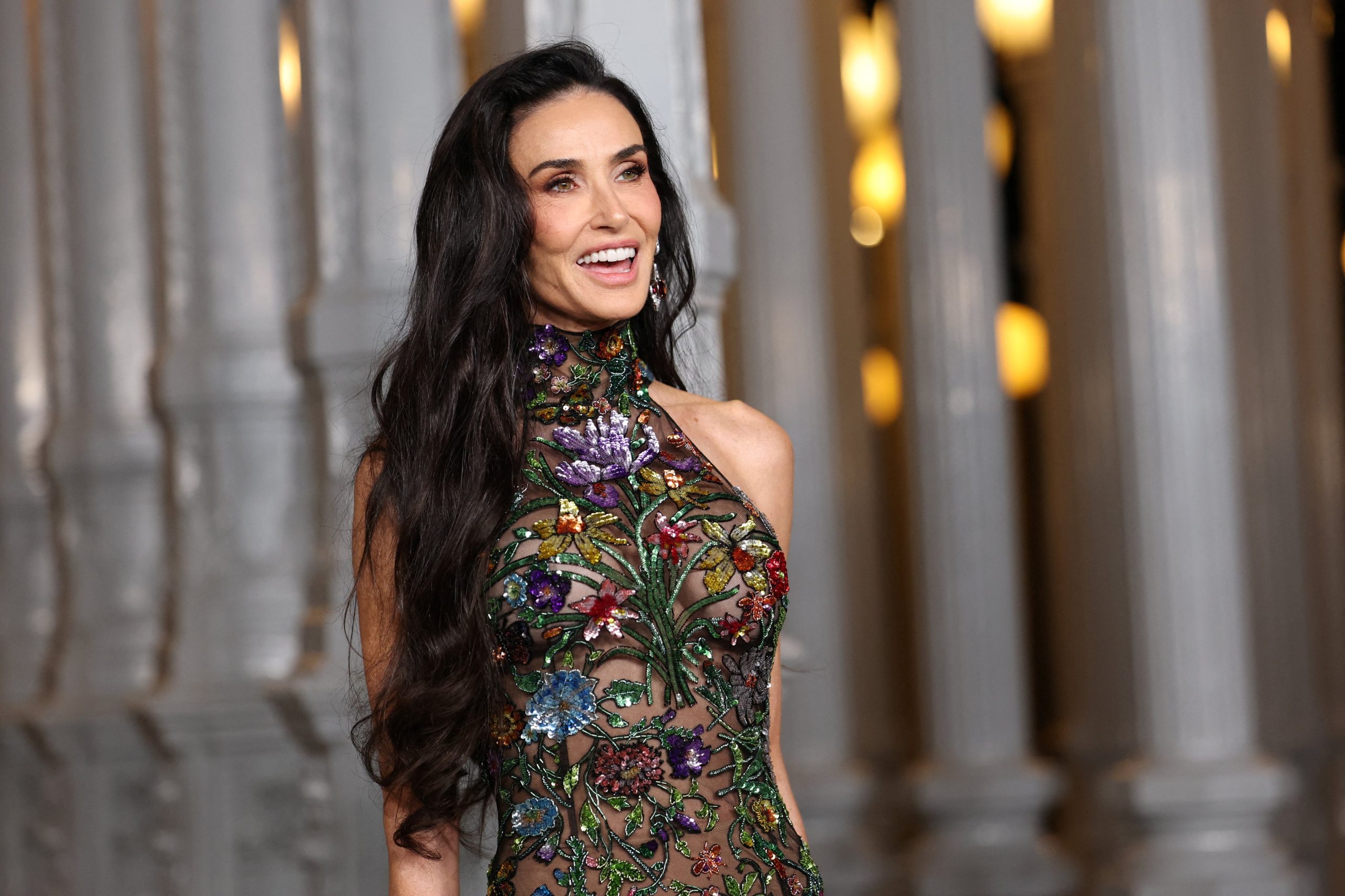 Demi Moore explicó que su rutina solía ser extremadamente exigente en el pasado. (REUTERS / Mario Anzuoni).