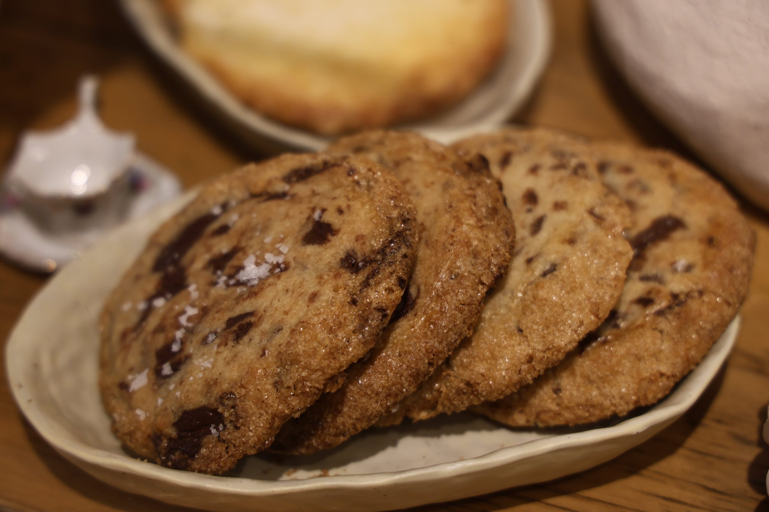 Las cookies son de las favoritas de los clientes,  con chocolate y pistacho, un must