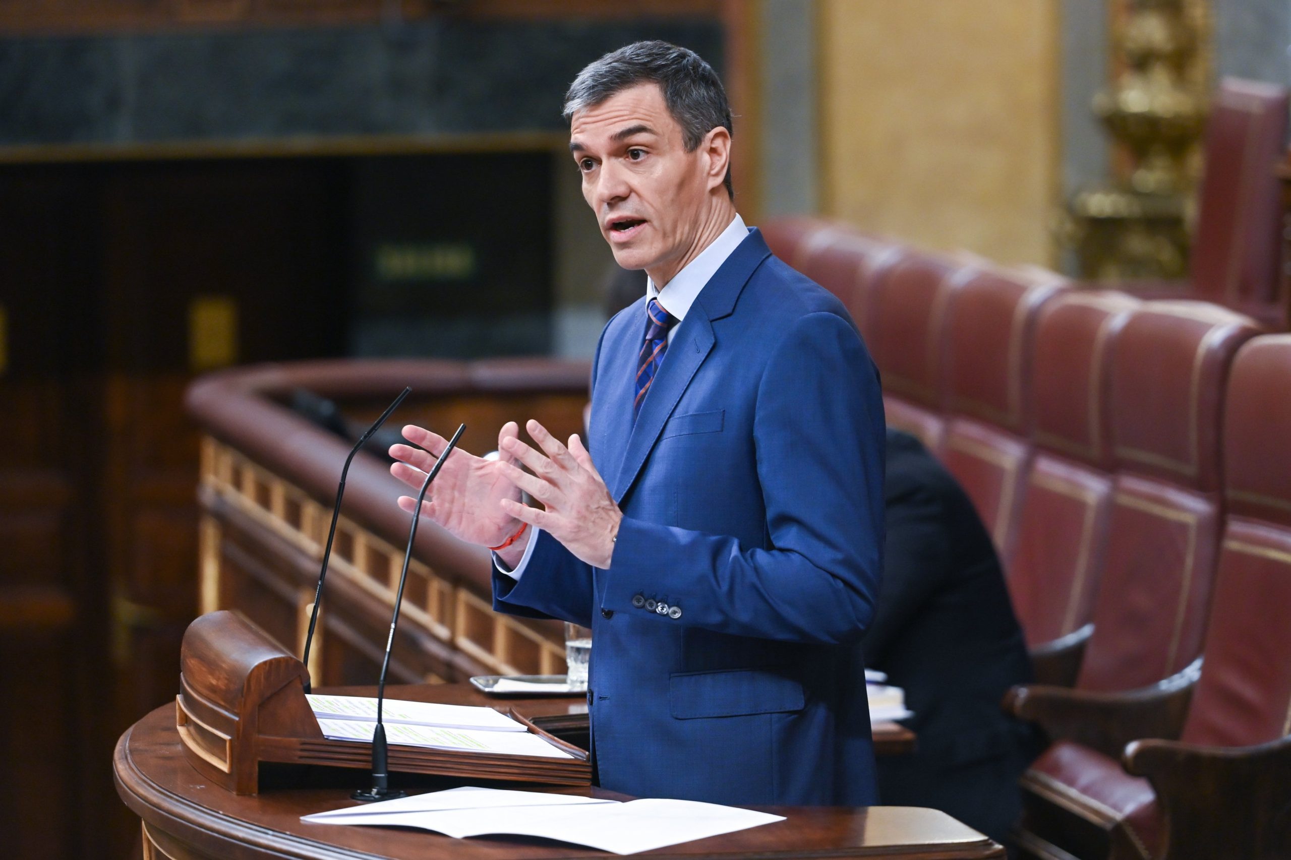 El presidente del Gobierno español, Pedro Sánchez