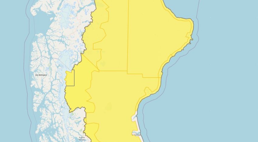 Hay alerta amarilla por lluvias y viento para este domingo 29 de marzo en Santa Cruz: las zonas afectadas