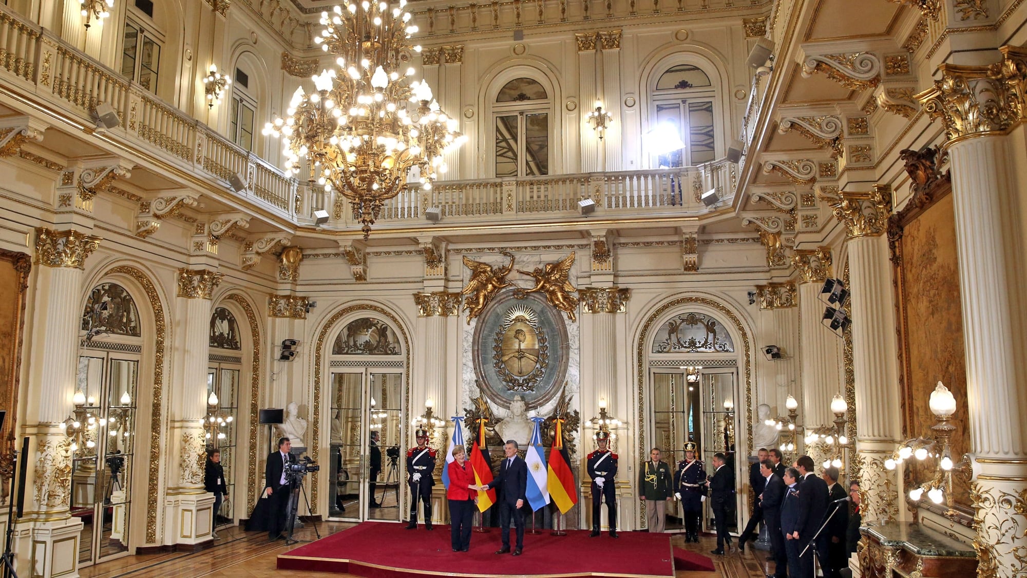 El Salón Blanco es uno de los espacios más destacados