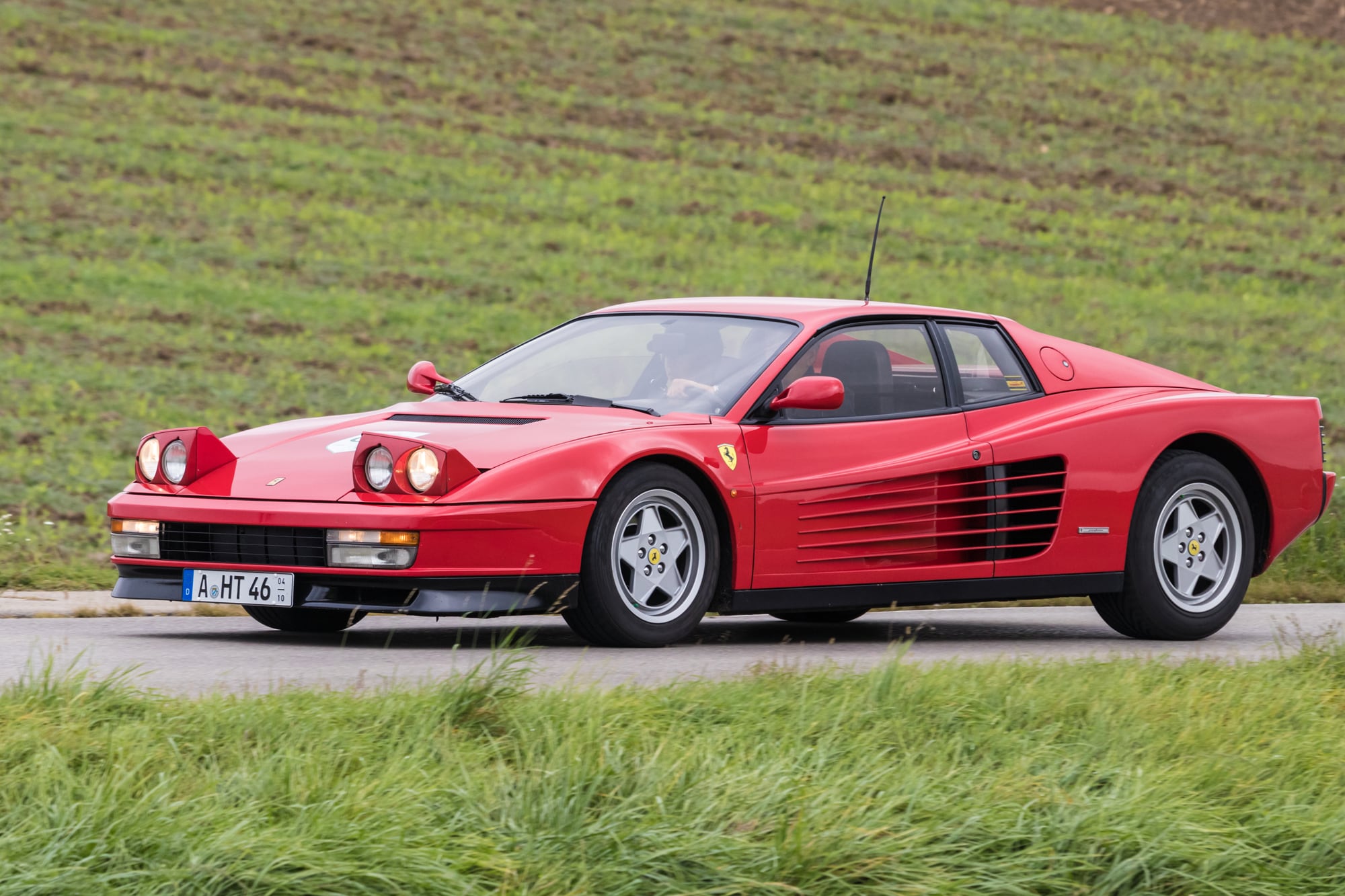 El Testarrosa se transformó en todo un símbolo dentro de los modelos del Cavallino Rampante