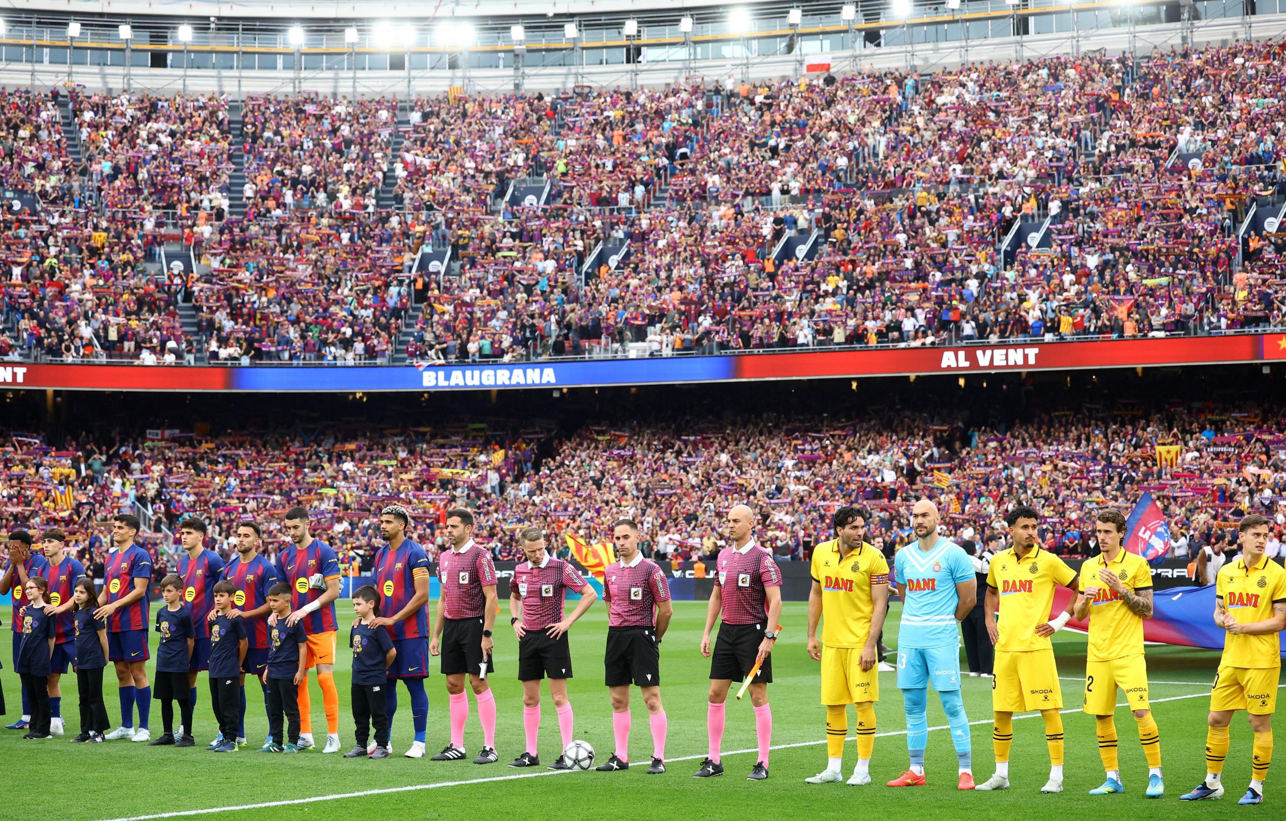 Barcelona vs Espanyol por la fecha 31 de La Liga de España del 2026.