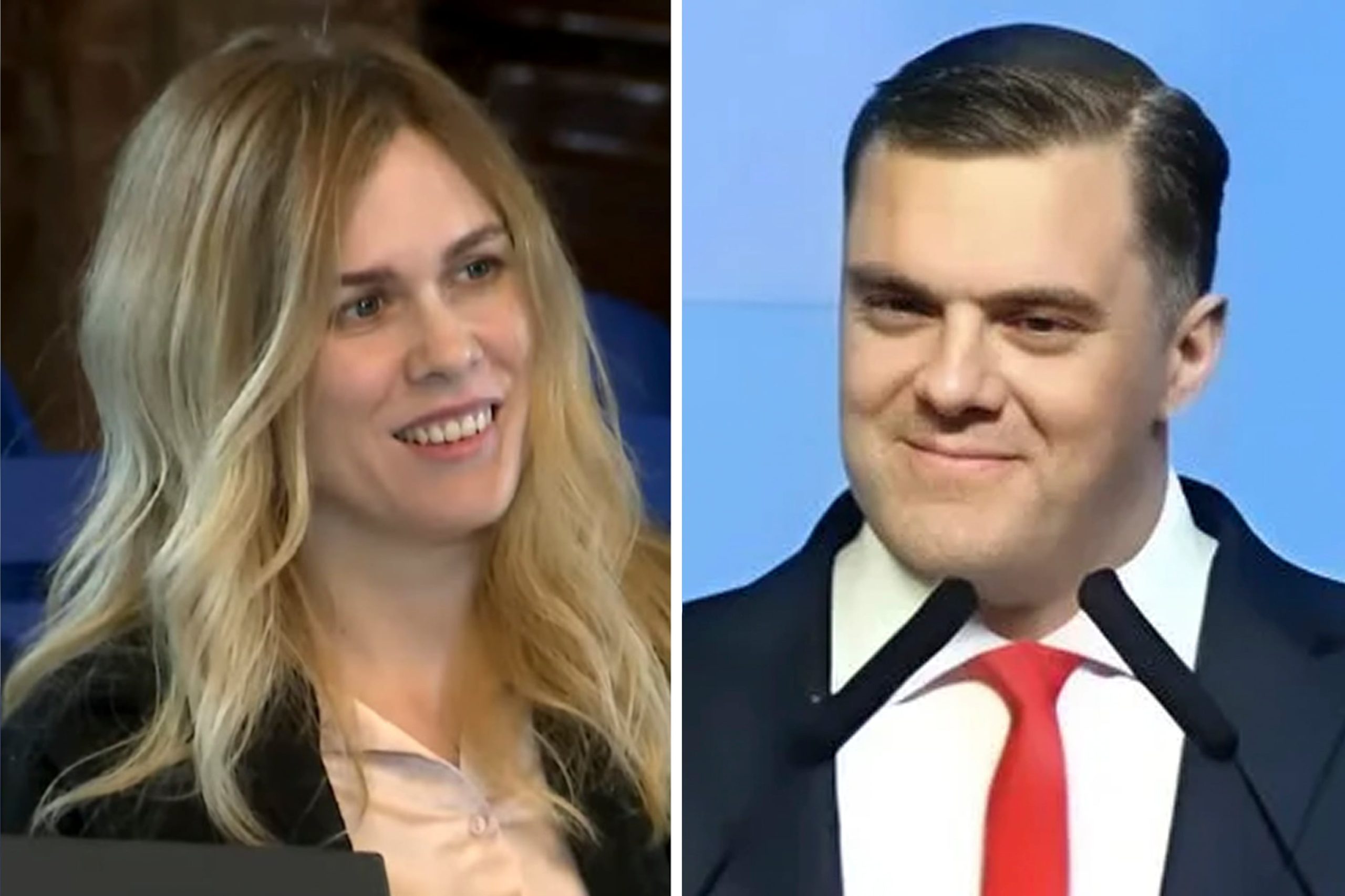 Lilia Lemoine y Daniel Parisini