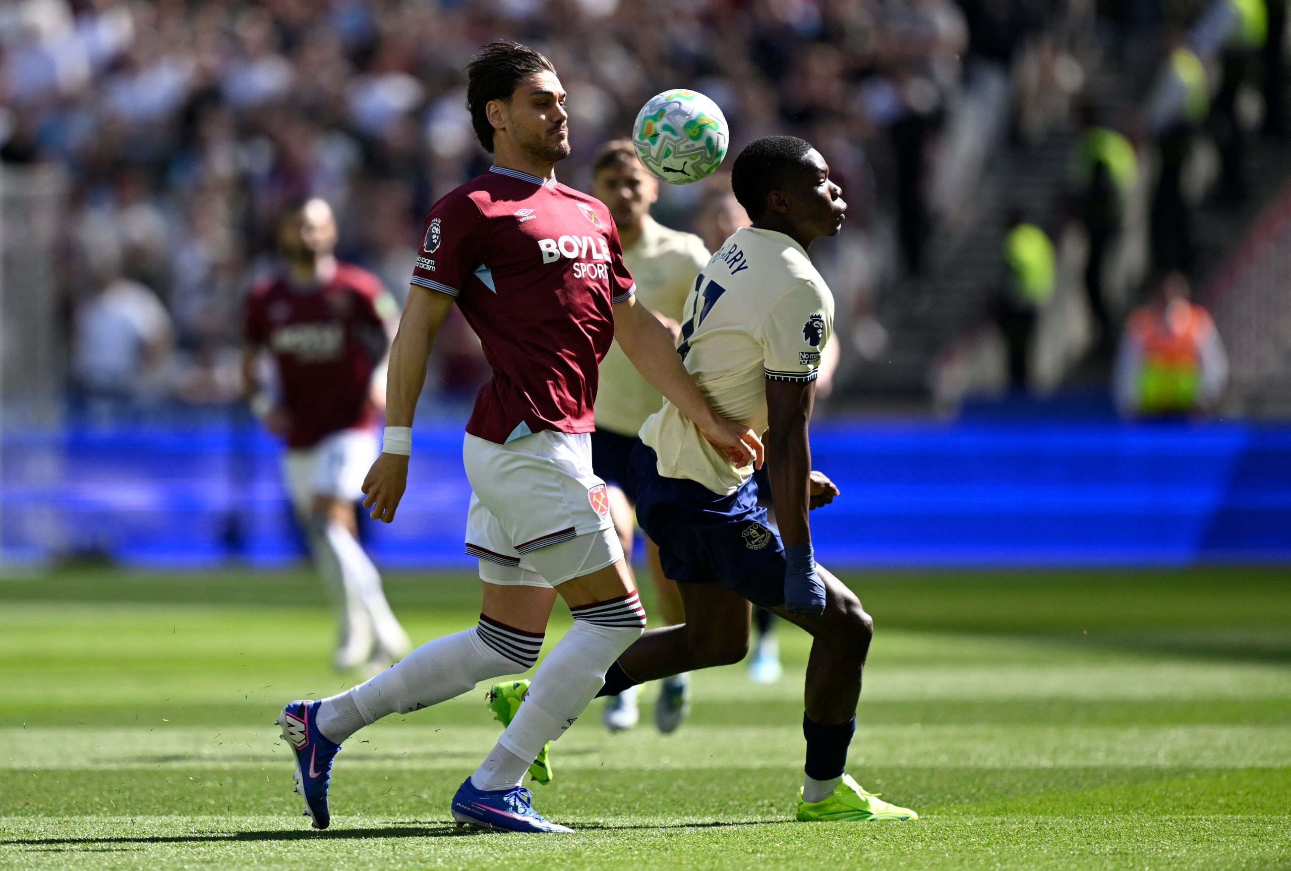 West Ham vs Everton por la fecha 34 de la Premier League del 2026.