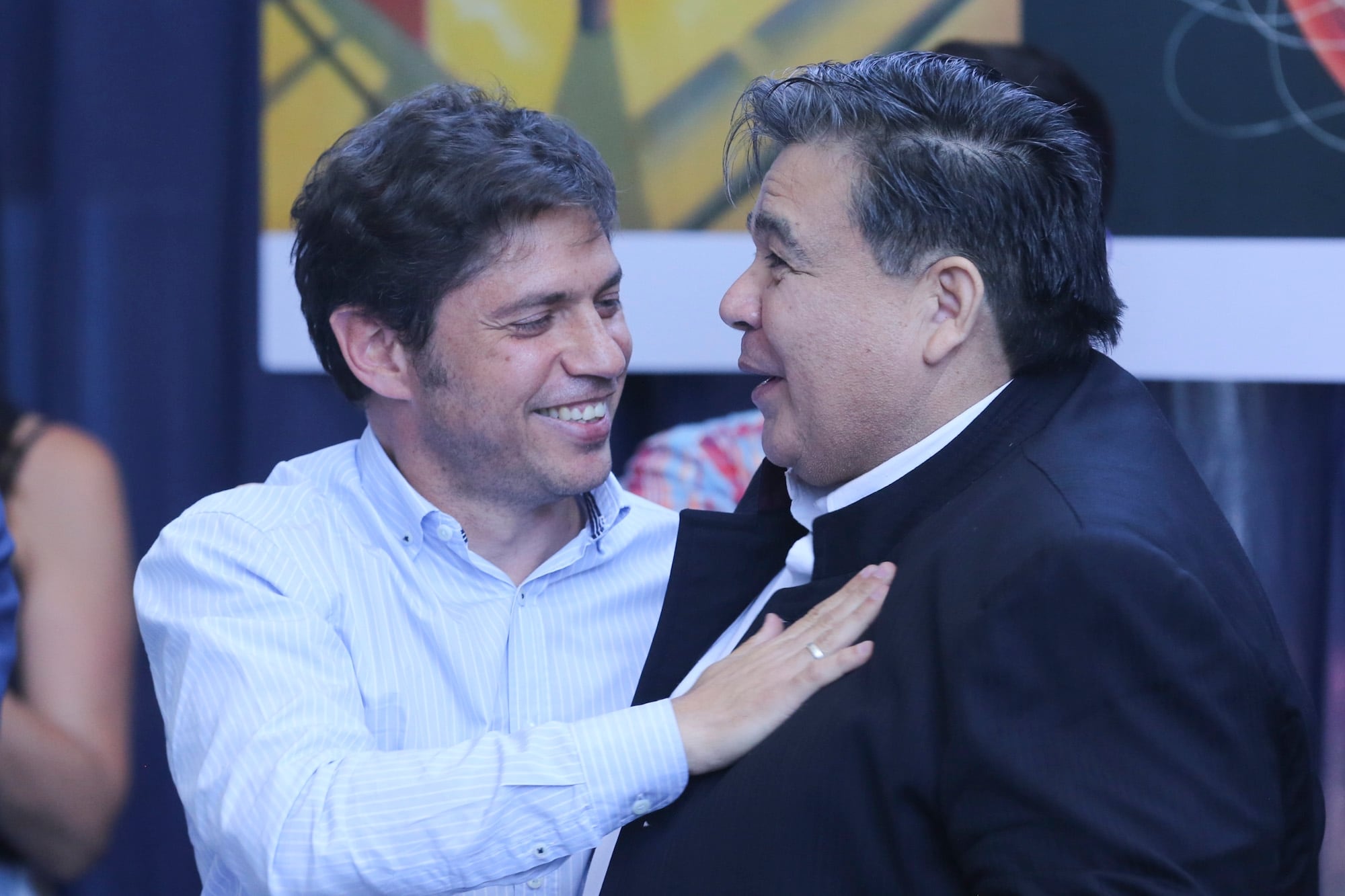Axel Kicillof junto a Mario Ishii en José C Paz