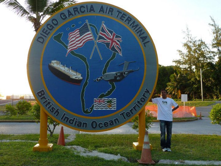 Isla Diego García, donde EE.UU. tiene una base militar