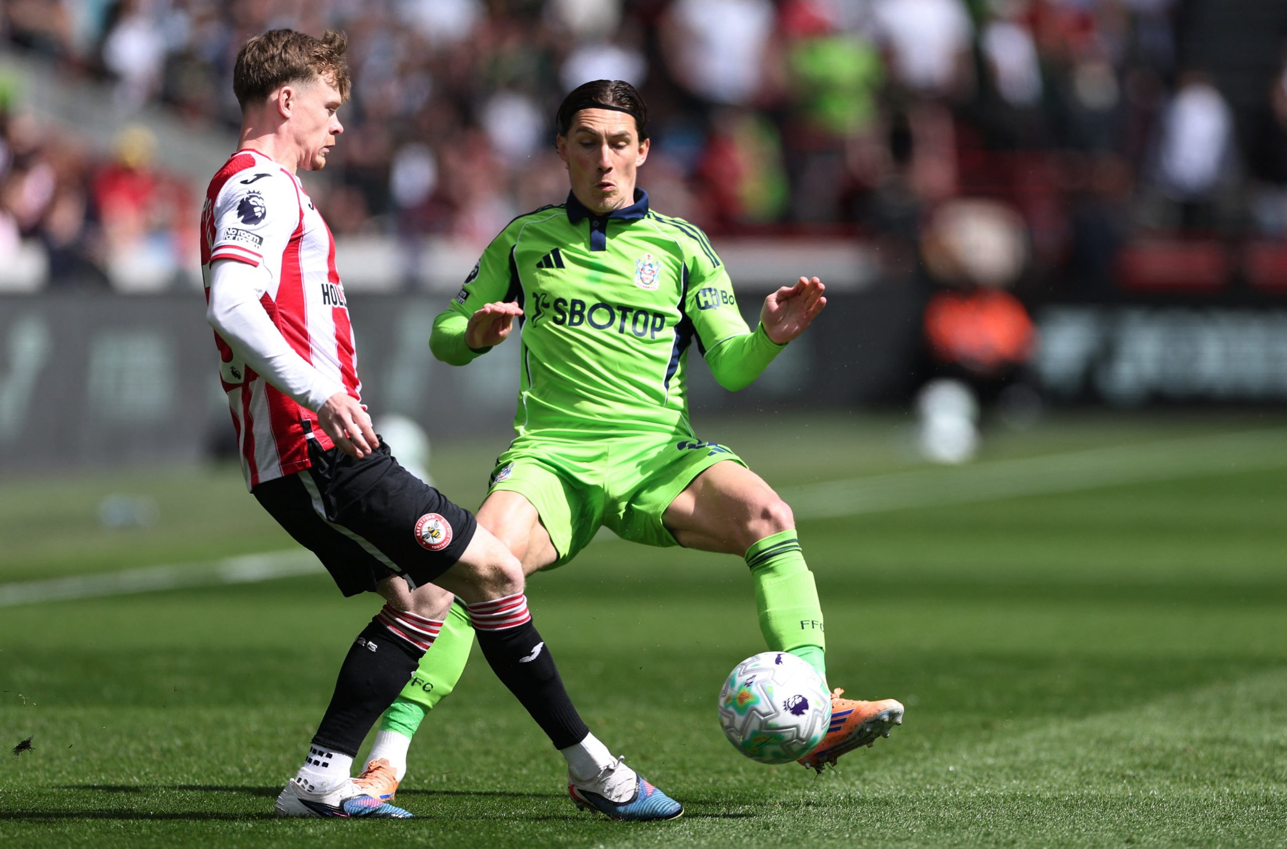 Brentford vs Fulham por la fecha 33 de la Premier League del 2026.