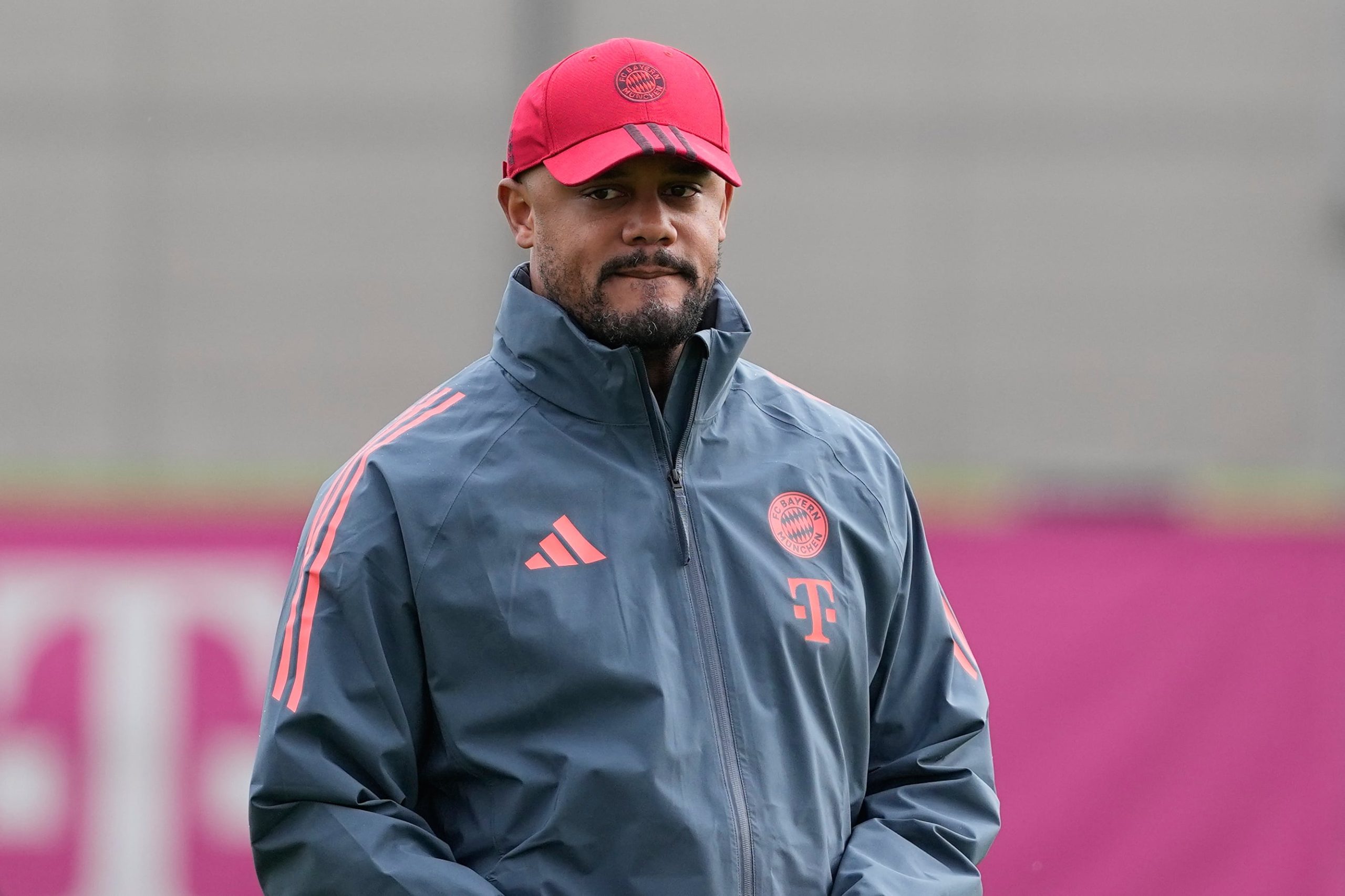 El director técnico del Bayern, Vincent Kompany