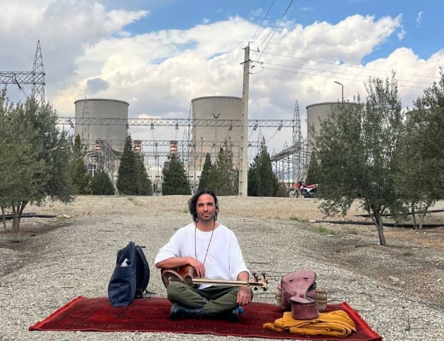 El compositor iraní Ali Ghamsari