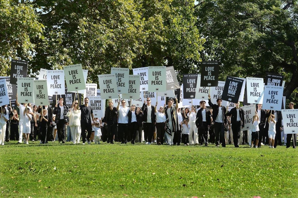 Los famosos compartieron mensajes de paz (Foto: Prensa)