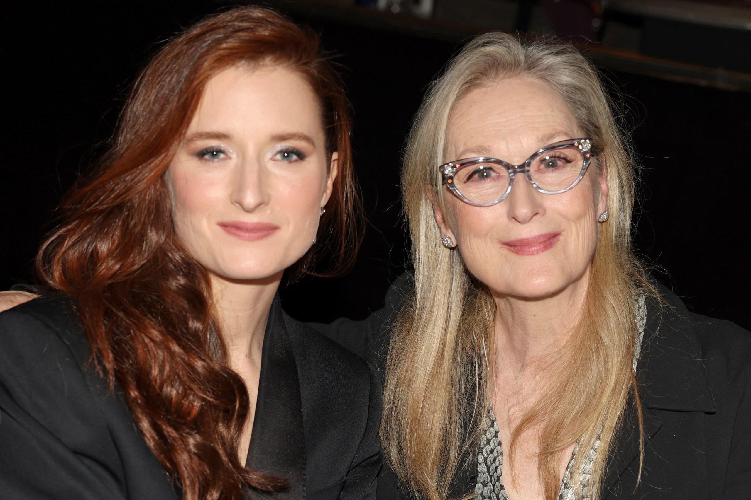 Grace Gummer junto a su madre Meryl Streep