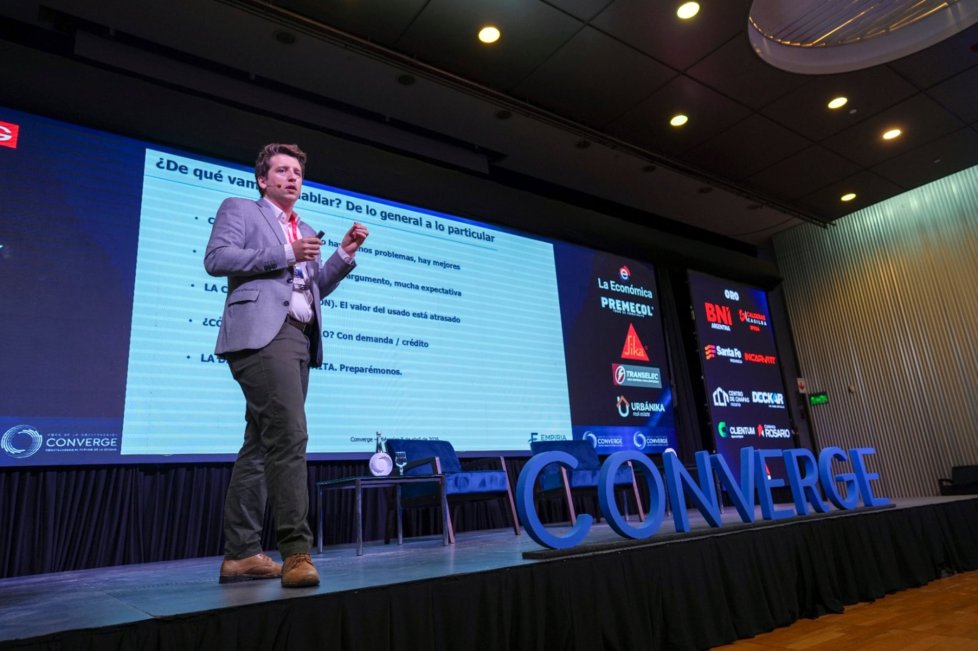 Federico González Rouco dijo que el mercado mantiene problemas estructurales que impiden un despegue definitivo de la actividad