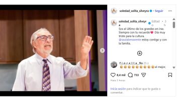 El emotivo mensaje de Soledad Silveyra por la muerte de Luis Brandoni: “Sos el último de los grandes en irse”