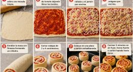 Pizza rolls en 5 minutos: la receta rápida y fácil con pocos ingredientes