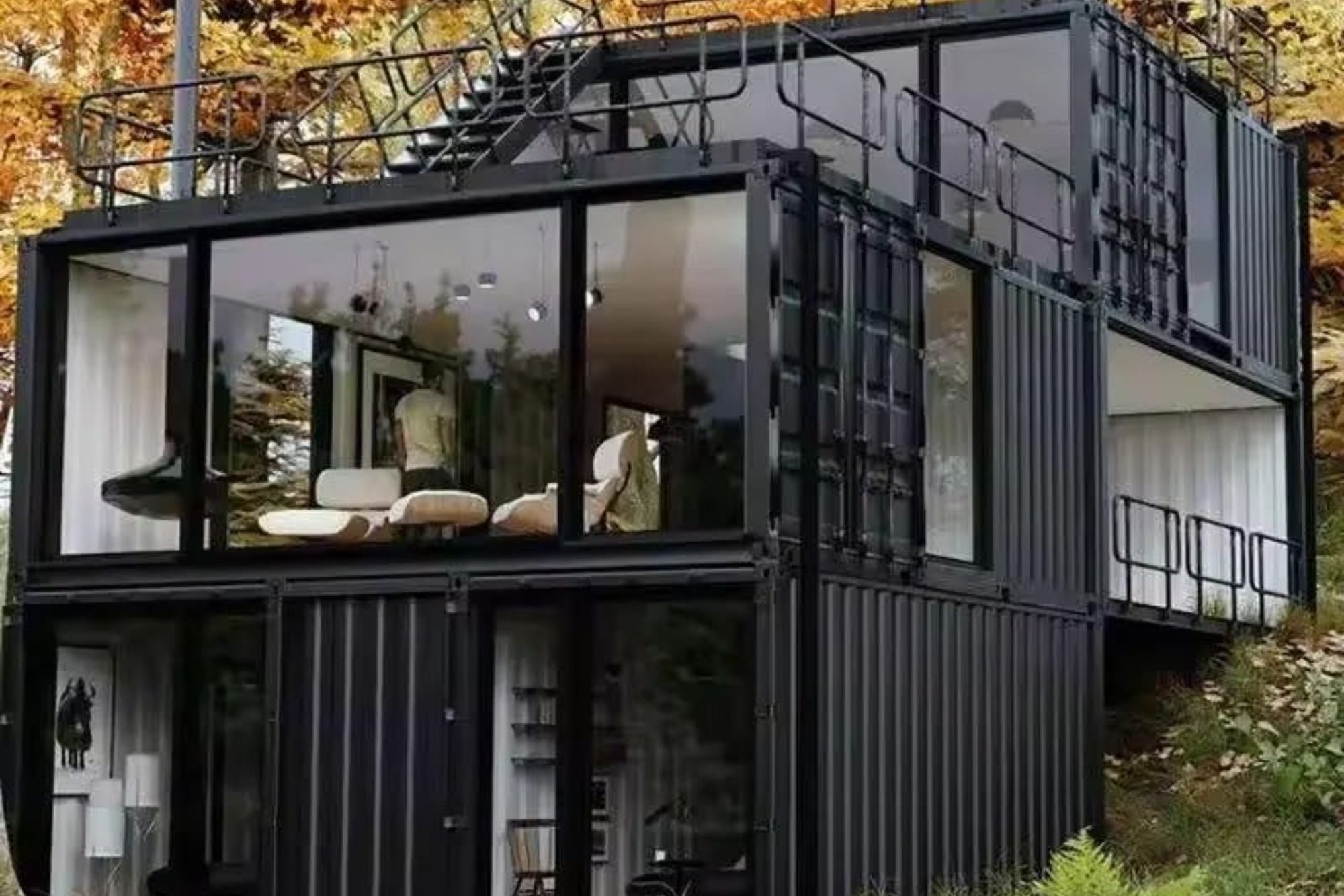 Se puede usar un solo contenedor para una casa pequeña y ir sumando módulos para ampliaciones