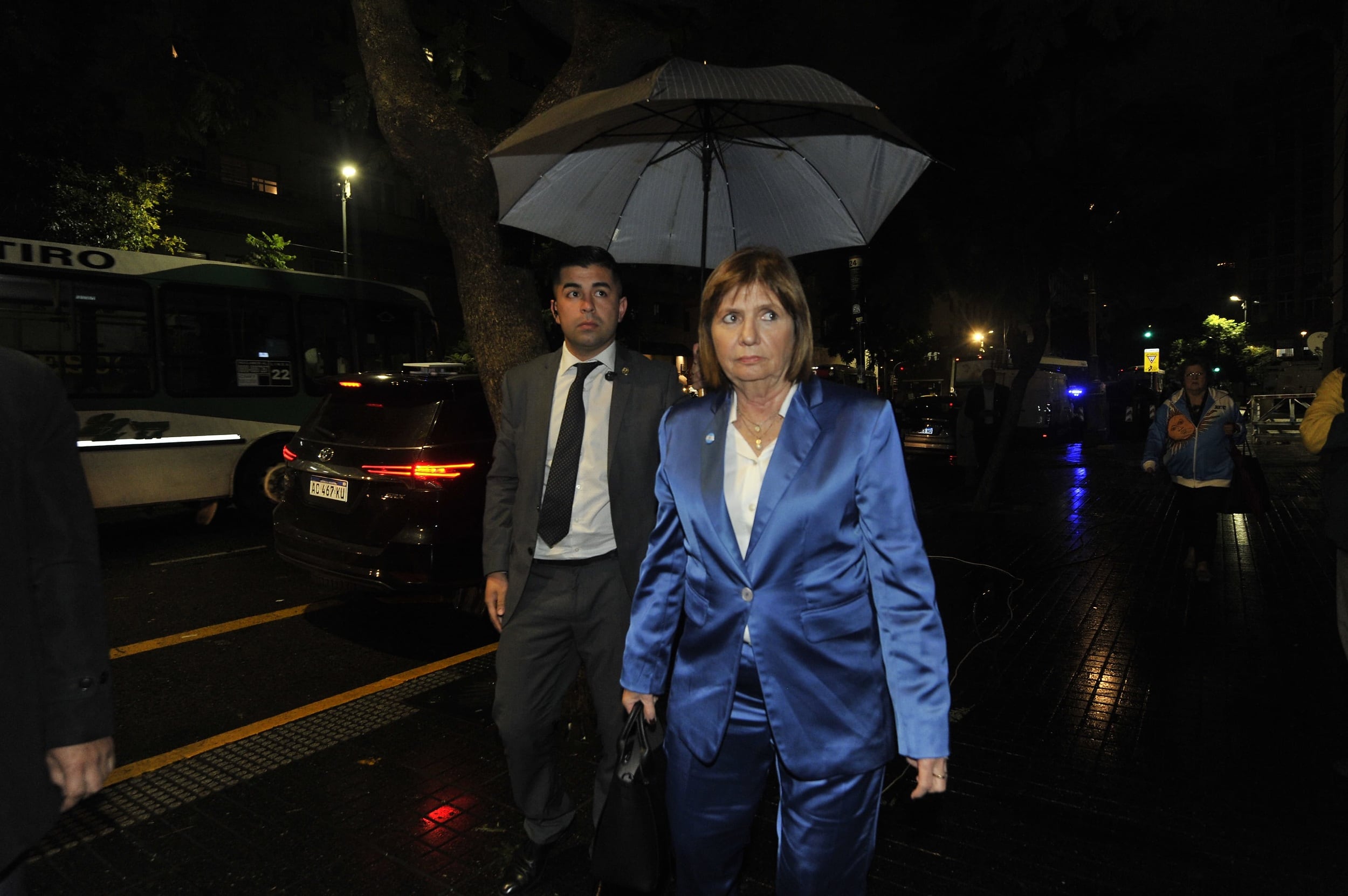 Patricia Bullrich, jefa política de los libertarios en el Senado