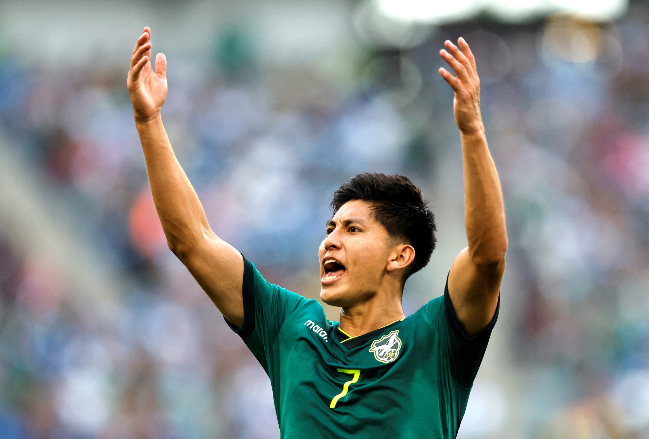 Miguel Terceros es la máxima figura del conjunto boliviano. Fue el segundo máximo goleador de las Eliminatorias Sudamericanas con 7 tantos. (Foto: REUTERS)