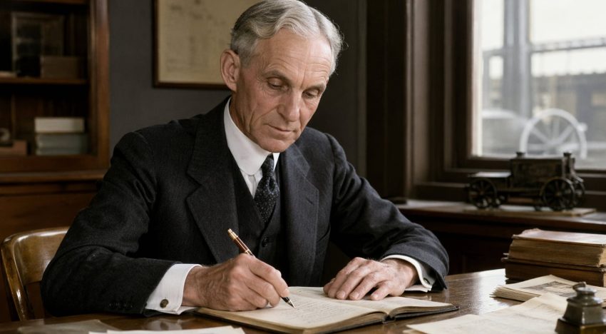 Henry Ford, empresario: “Cualquiera que deja de aprender se vuelve viejo, tenga 20 u 80 años”