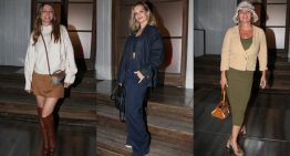 De Pampita a Maru Botana: las fotos de los famosos en un desfile top en Pilar