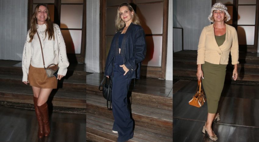 De Pampita a Maru Botana: las fotos de los famosos en un desfile top en Pilar