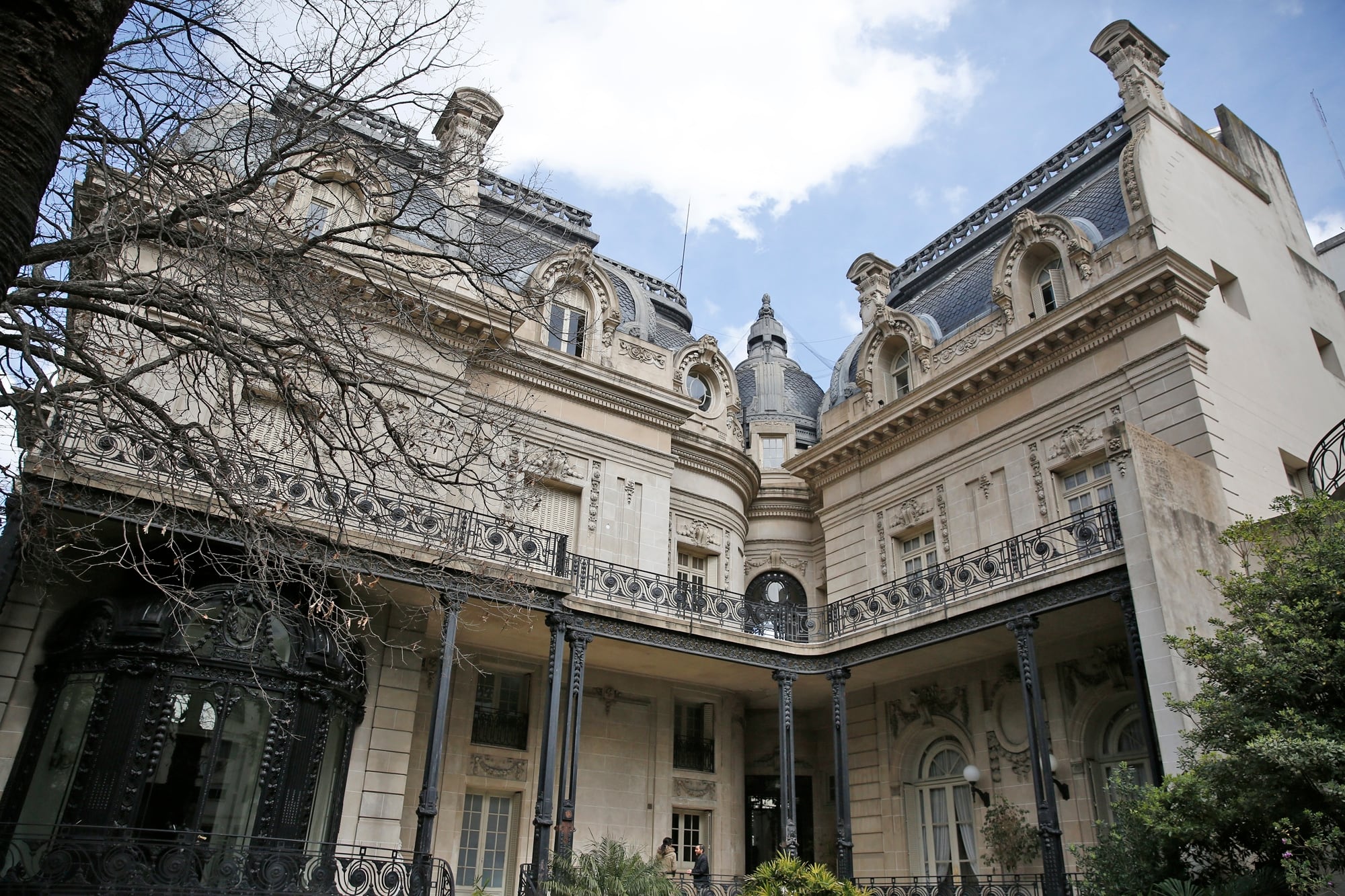 Hoy es la sede de la Cancillería argentina