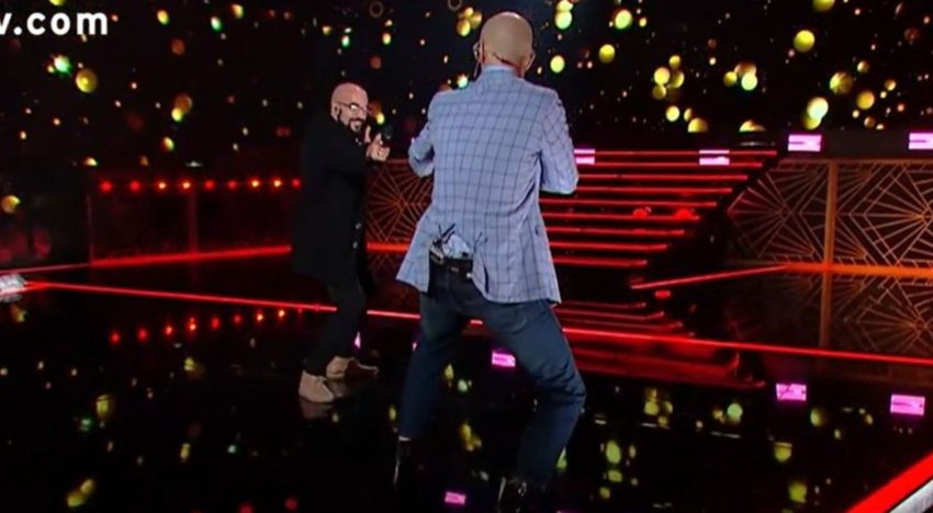 Abel Pintos se sorprendió al ver el gran parecido físico que tenía con un camionero que cantó en “Es mi sueño”