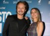 Benjamín Vicuña fue junto a Anita Espasandín a la premiere de su nueva serie: las fotos del evento
