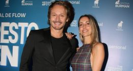 Benjamín Vicuña fue junto a Anita Espasandín a la premiere de su nueva serie: las fotos del evento