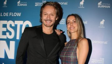 Benjamín Vicuña fue junto a Anita Espasandín a la premiere de su nueva serie: las fotos del evento
