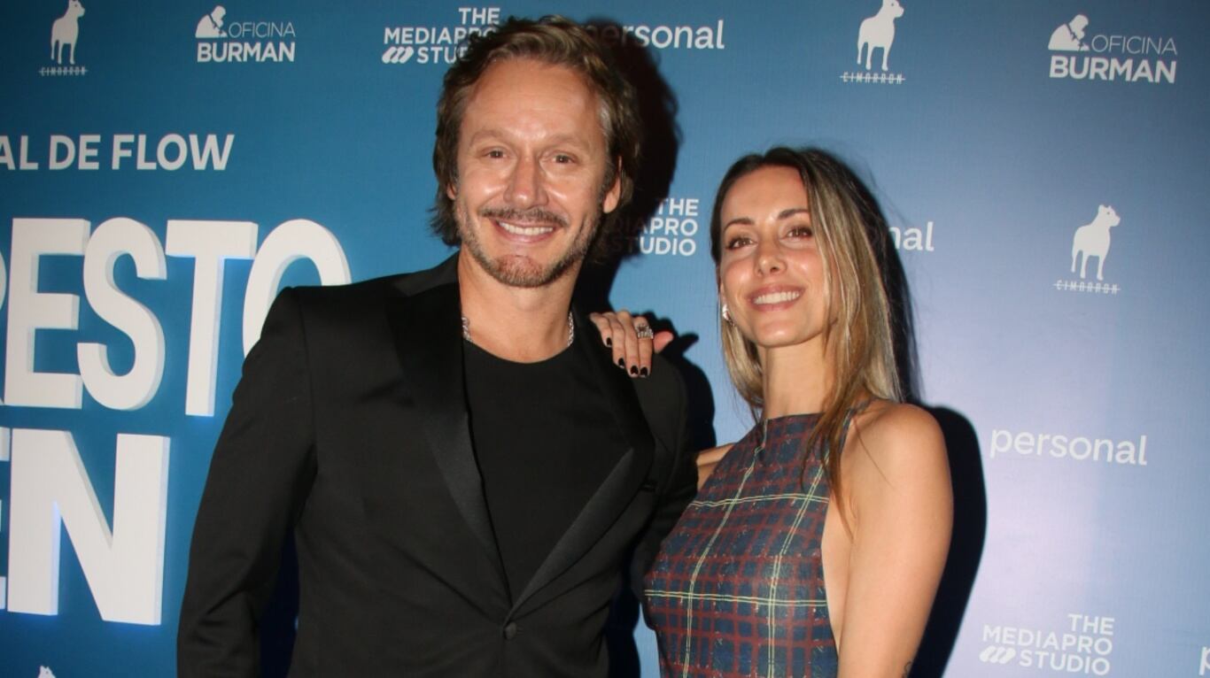 Benjamín Vicuña junto a Anita Espasandín. (Foto: Movilpress)